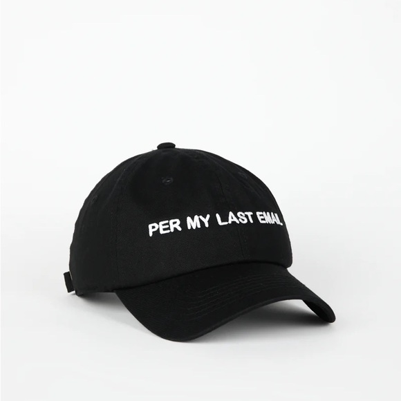 INTENTIONALLY BLANK Accessories - NWT PER MY LAST EMAIL Dad Cap